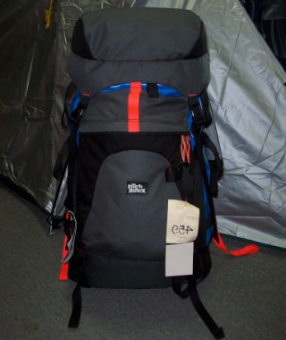 Pitch Black Mawson 80-90 Litre Back Pack