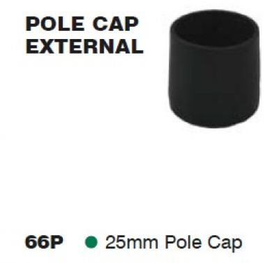 SUPEX Tent Pole Cap External 25mm