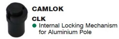 Camlok internal Locking Mechanism for Aluminium Pole