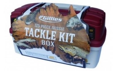 PLANO Aussie 125pce Fishing Tackle Kit Box