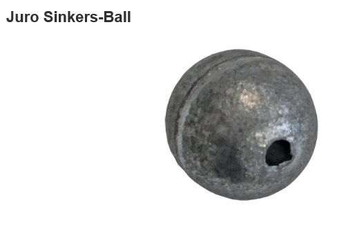 JURO Classic Ball Sinkers - Various Sizes