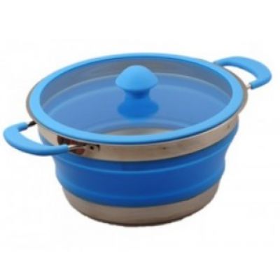 Collapsible Silicone Pot Medium 2.5 litres