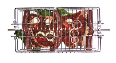 OUTDOOR MAGIC Adustable Grill Basket