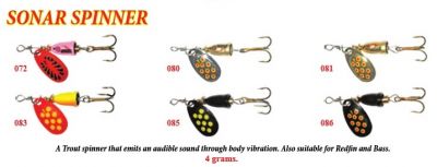 JURO Sonar Spinner Various Colurs
