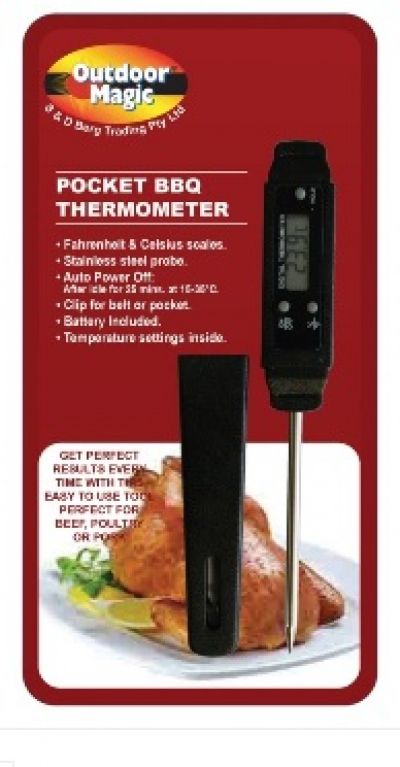 OUTDOOR MAGIC Pocket BBQ Thermometer