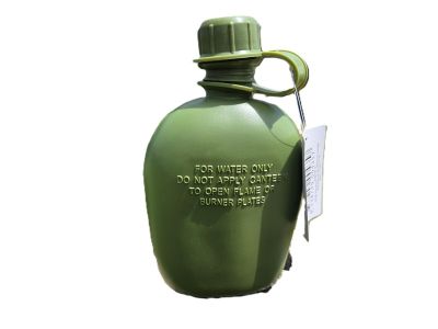 BUSHTRACKS WT028 Plastic Army Style Canteen 1litre