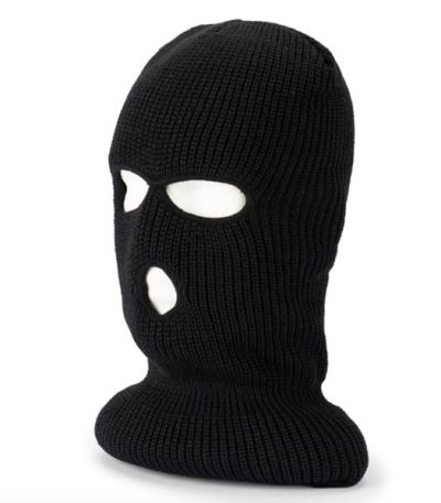 AVENEL 2047 Masked Acrylic Balaclava - Black