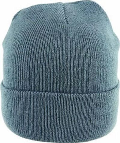 AVENEL 21173 Double Knit Acrylic Beanie - Grey