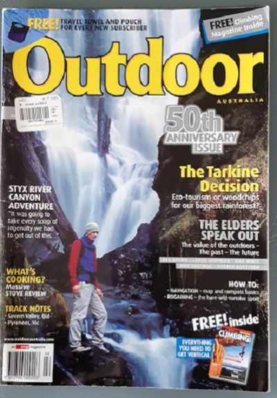 OUTDOOR AUSTRALIA 50th Anniversary Issue Magazine