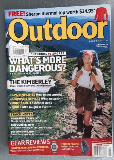 OUTDOOR AUSTRALIA Aug/Sept 04 Magazine