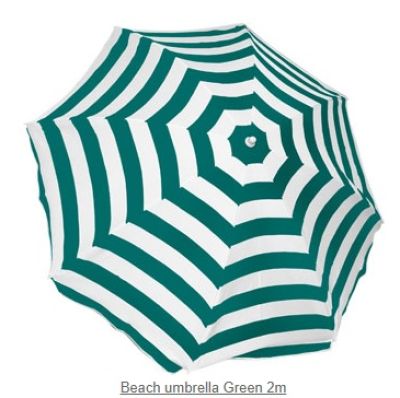 MIRAGE Beach Umbrella 2m - Green