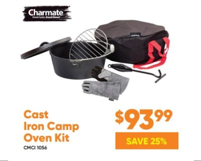 CHARMATE Camp Oven 4.5Qrt Kit