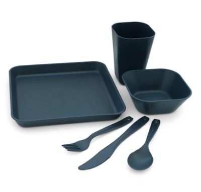 COGHLANS Solo Tableware - 4 piece with mesh bag