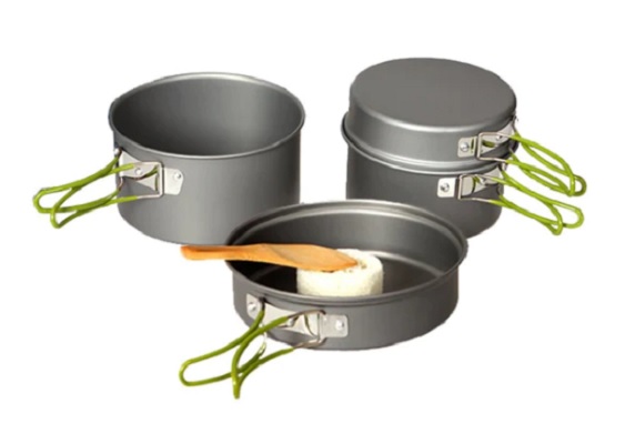 OSA DOMEX 4 piece Anodised Cook Set
