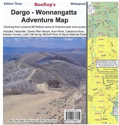 ROOFTOPS MAPS Dargo to Wonnangatta  Adventure Map