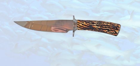 EUREKA Beartooth Hunting Knife with sheath
