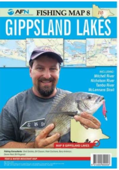 AFN Gippsland Lakes Fishing Map
