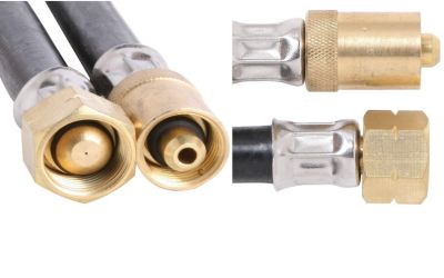 OUTDOOR CONNECTION GHS012 Gas Hose 3/8 BSPF LH x M14F x 1200mm