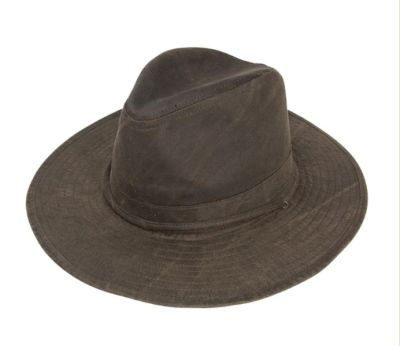 OUTBACK JACK HBLSM Brim Cotton Hat - Brown