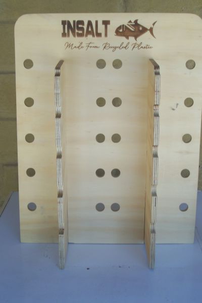 InSalt Wooden Sun Glasses Stand