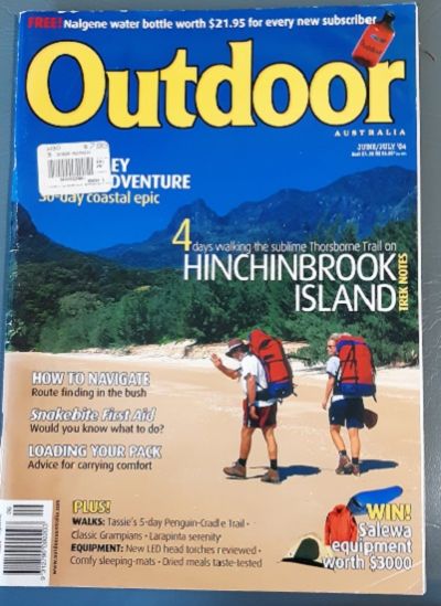 OUTDOOR AUSTRALIA  June/July 04 Magazine