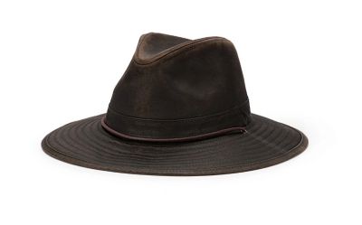AVENEL MO10 Distressed Weathered Cotton Safari - Brown
