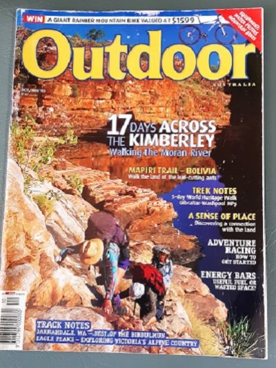 OUTDOOR AUSTRALIA Oct/Nov 03 Magazine