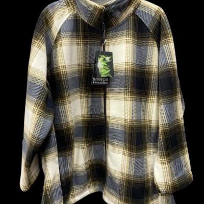 GUM AUSTRALIA  Ladies Sherpa Fleece Jacket in Old Blue Heritage