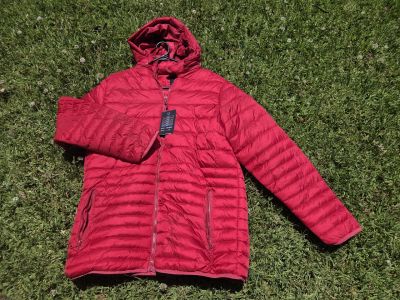 NESSPORT Ladies Polyester Puff Jacket - Red
