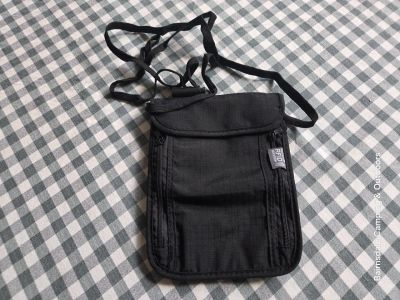 NEXT STOP TRAVEL RFID Protection Travel Neck Pouch - Black
