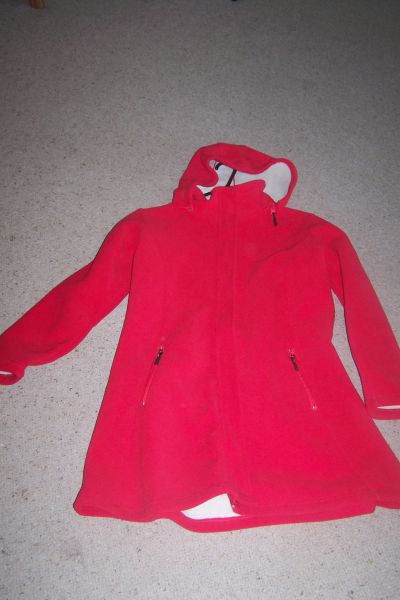 ADVENTURELINE Unsex Glacier Longline Jacket -  Warm Red