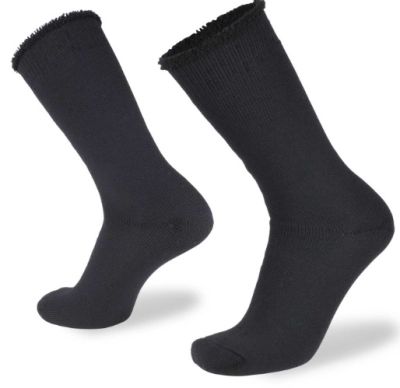 WILDERNESS WEAR S318 83% Australian Merino Woold Sock - Jet Black