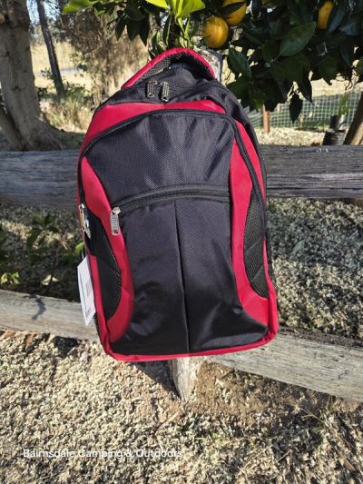 CAMPRO SL041 Red 47cm Back Pack - Red.  47cm high.
