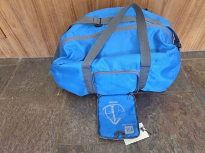 CAMPRO SL076 Fold into Own Pocket Travel Bag - Blue