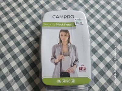 CAMPRO SLO88 RFID Security Neck Pouch - Fawn