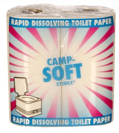 STIMEX Camp Soft Toilet Paper - 4 Rolls