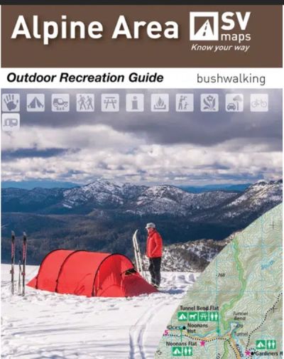 SV Maps Buller-Howitt Alpine Area Map 1:50,000