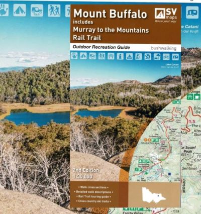 SV Maps Mount Buffalo 1:30,000 Map