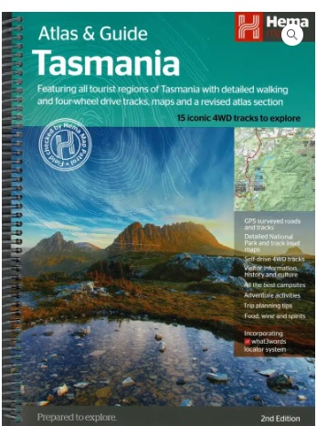 HEMA Tasmania Atlas and Guide Edition 2