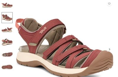 TEVA Womens Tirra Sport CT Sandal in Mahogany