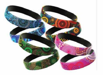 NAIDOC Silicone Wrist Bands - each