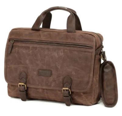 TOSCA WC003 Shoulder Bag or Brief Case - Brown