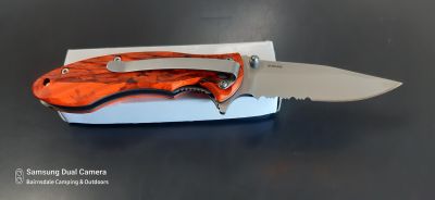WHITBY Knife Orange Camo 2.75"