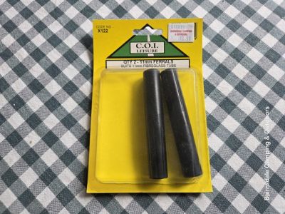 COI LEISURE X122 11mm Plastic Ferrals - 2 pack