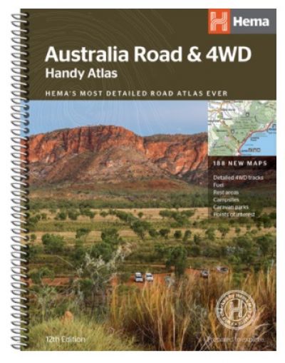 HEMA Australia Road & 4WD Handy Atlas - Compact Edition 12