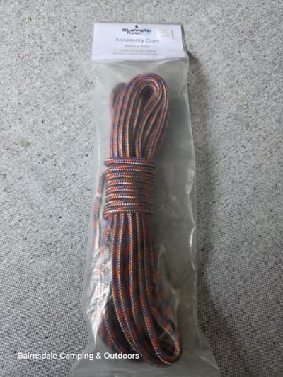 BLUEWATER Accessory Cord 6mm x 10metres. 800kg rated strength