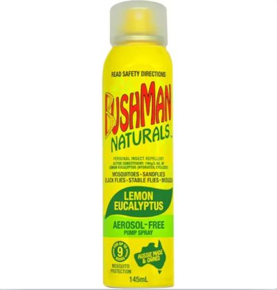 BUSHMAN Naturals Lemon Eucalyptus Pump Spray