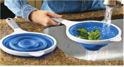 Collapsible Colander with Handle