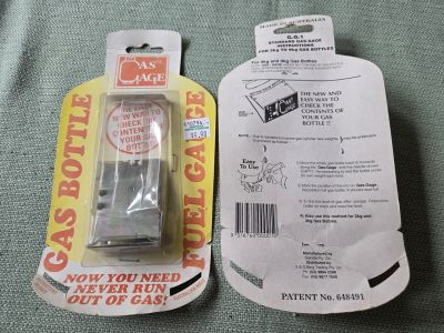 Gas Gauge for 2kg to 9kg Gas Bottles