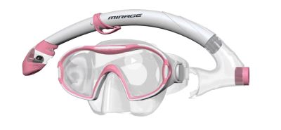 MIRAGE Horizon Junior Mask and Snorkel - Pink